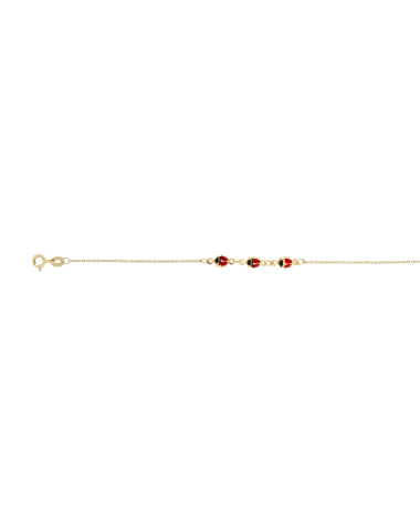 9CT Y/G L.BIRD BLT 15cm/1.00mm